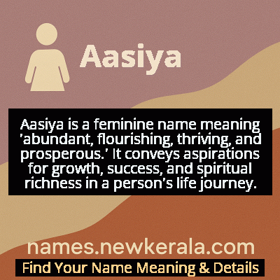 Aasiya Name Meaning and Origin