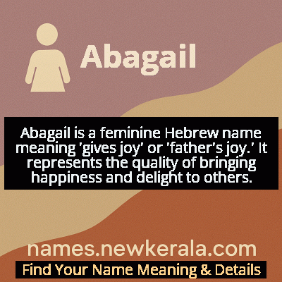 Abagail Name Meaning and Origin