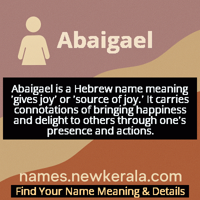Abaigael Name Meaning and Origin