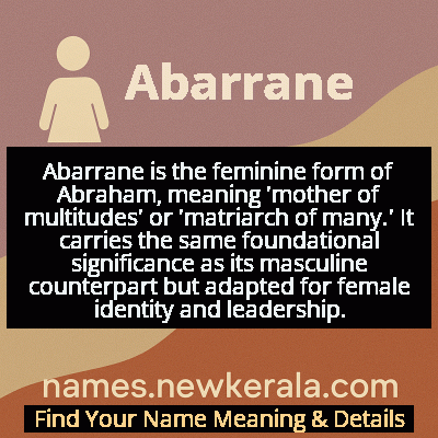 Abarrane Name Meaning and Origin