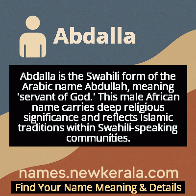 Abdalla Name Meaning and Origin