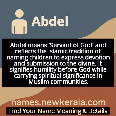 Abdel Name Meaning and Origin