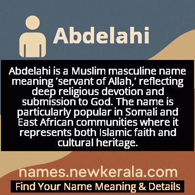Abdelahi Name Meaning and Origin