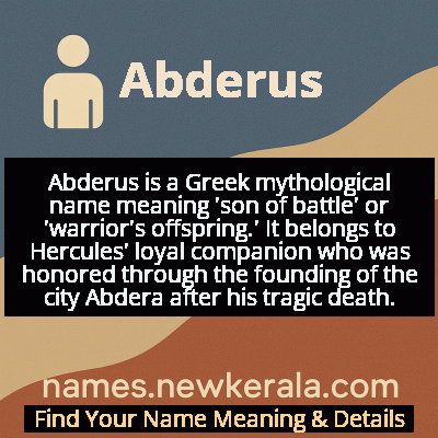 Abderus Name Meaning and Origin