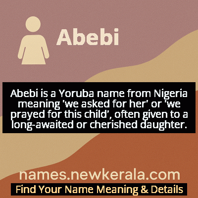 Abebi Name Meaning and Origin