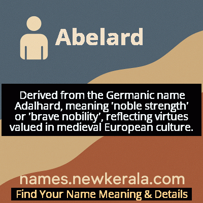 Abelard Name Meaning and Origin