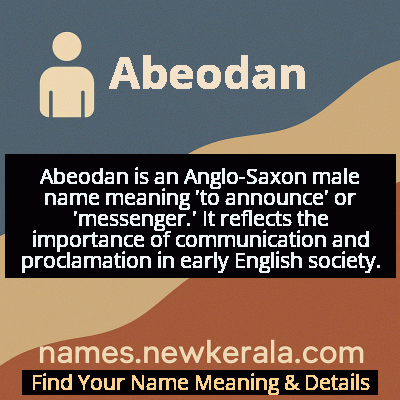 Abeodan Name Meaning and Origin