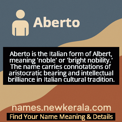 Aberto Name Meaning and Origin