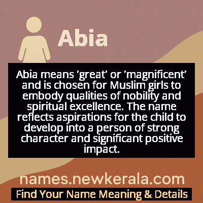Abia Name Meaning and Origin