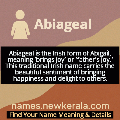 Abiageal Name Meaning and Origin