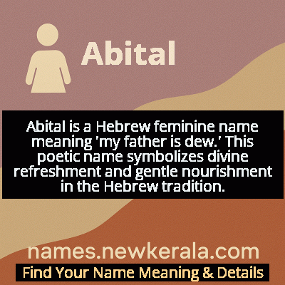 Abital Name Meaning and Origin