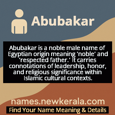 Abubakar Name Meaning and Origin