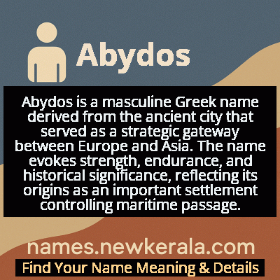 Abydos Name Meaning and Origin