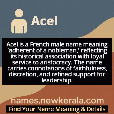 Acel Name Meaning and Origin