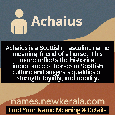 Achaius Name Meaning and Origin