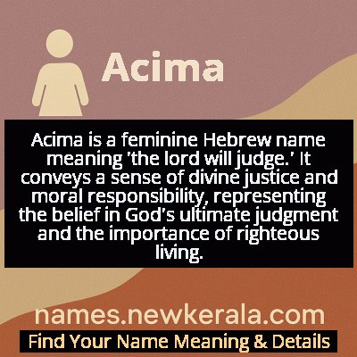 Acima Name Meaning and Origin