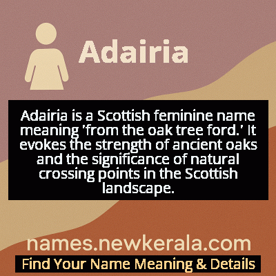 Adairia Name Meaning and Origin
