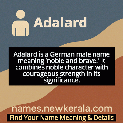 Adalard Name Meaning and Origin