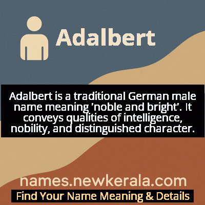 Adalbert Name Meaning and Origin