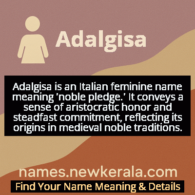 Adalgisa Name Meaning and Origin