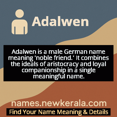 Adalwen Name Meaning and Origin