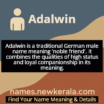 Adalwin Name Meaning and Origin