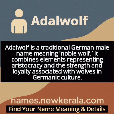 Adalwolf Name Meaning and Origin