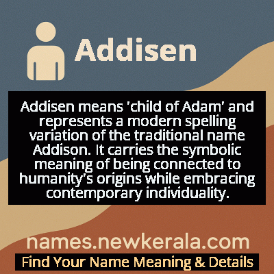 Addisen Name Meaning and Origin