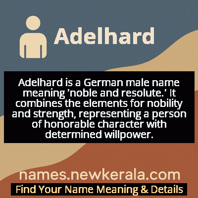 Adelhard Name Meaning and Origin