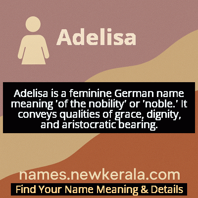 Adelisa Name Meaning and Origin