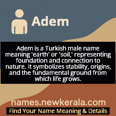 Adem Name Meaning and Origin