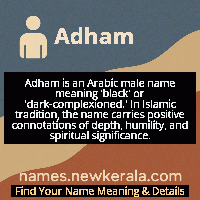 Adham Name Meaning and Origin