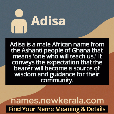 Adisa Name Meaning and Origin