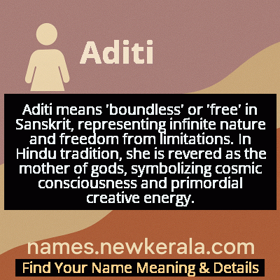 Aditi Name Meaning and Origin