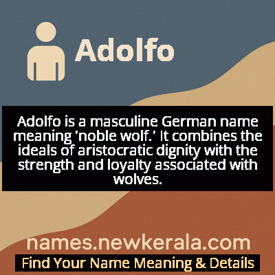 Adolfo Name Meaning and Origin