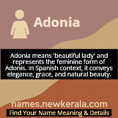 Adonia Name Meaning and Origin