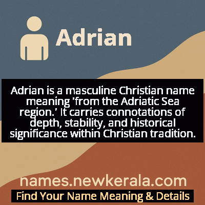 Adrian Name Meaning and Origin