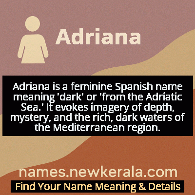 Adriana Name Meaning and Origin