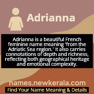 Adrianna Name Meaning and Origin
