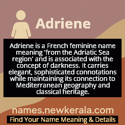 Adriene Name Meaning and Origin