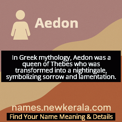 Aedon Name Meaning and Origin