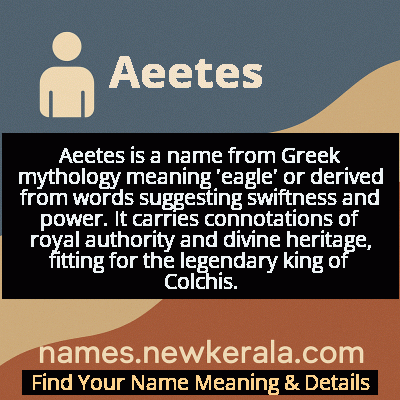 Aeetes Name Meaning and Origin