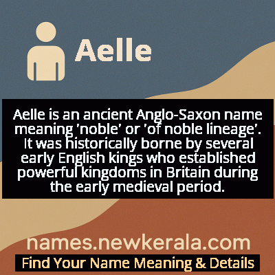 Aelle Name Meaning and Origin