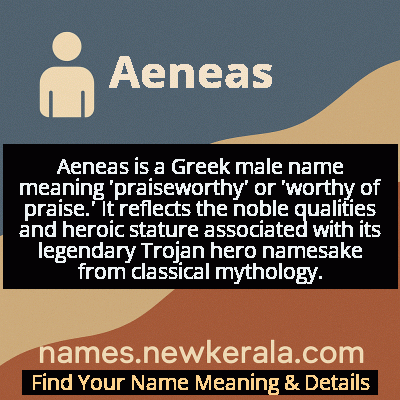 Aeneas Name Meaning and Origin