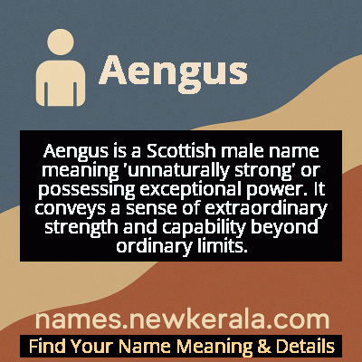 Aengus Name Meaning and Origin