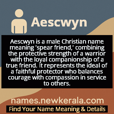 Aescwyn Name Meaning and Origin