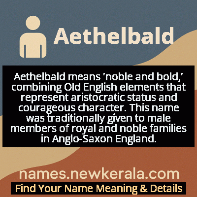 Aethelbald Name Meaning and Origin