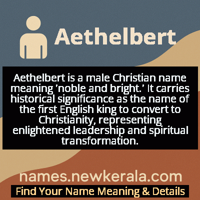 Aethelbert Name Meaning and Origin