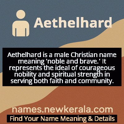 Aethelhard Name Meaning and Origin
