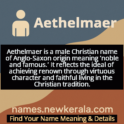 Aethelmaer Name Meaning and Origin